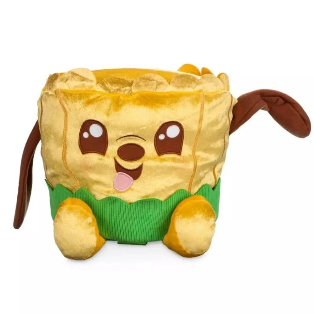Cute Yellow Plush Backpack